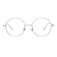 Geometric Rose Gold Eyeglasses