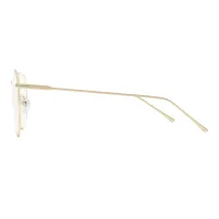 Aviator Gold Eyeglasses