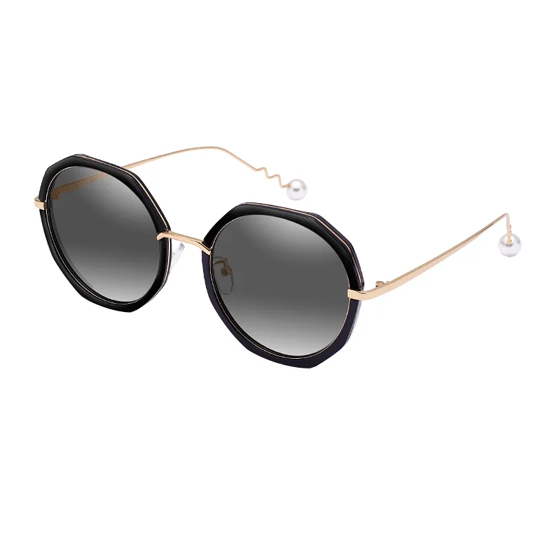 Geometric Black Sunglasses