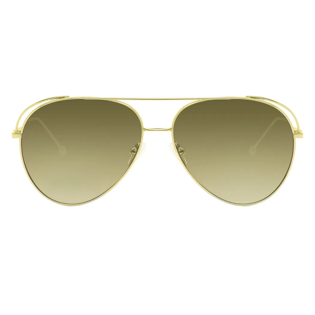 Aviator Gold Sunglasses