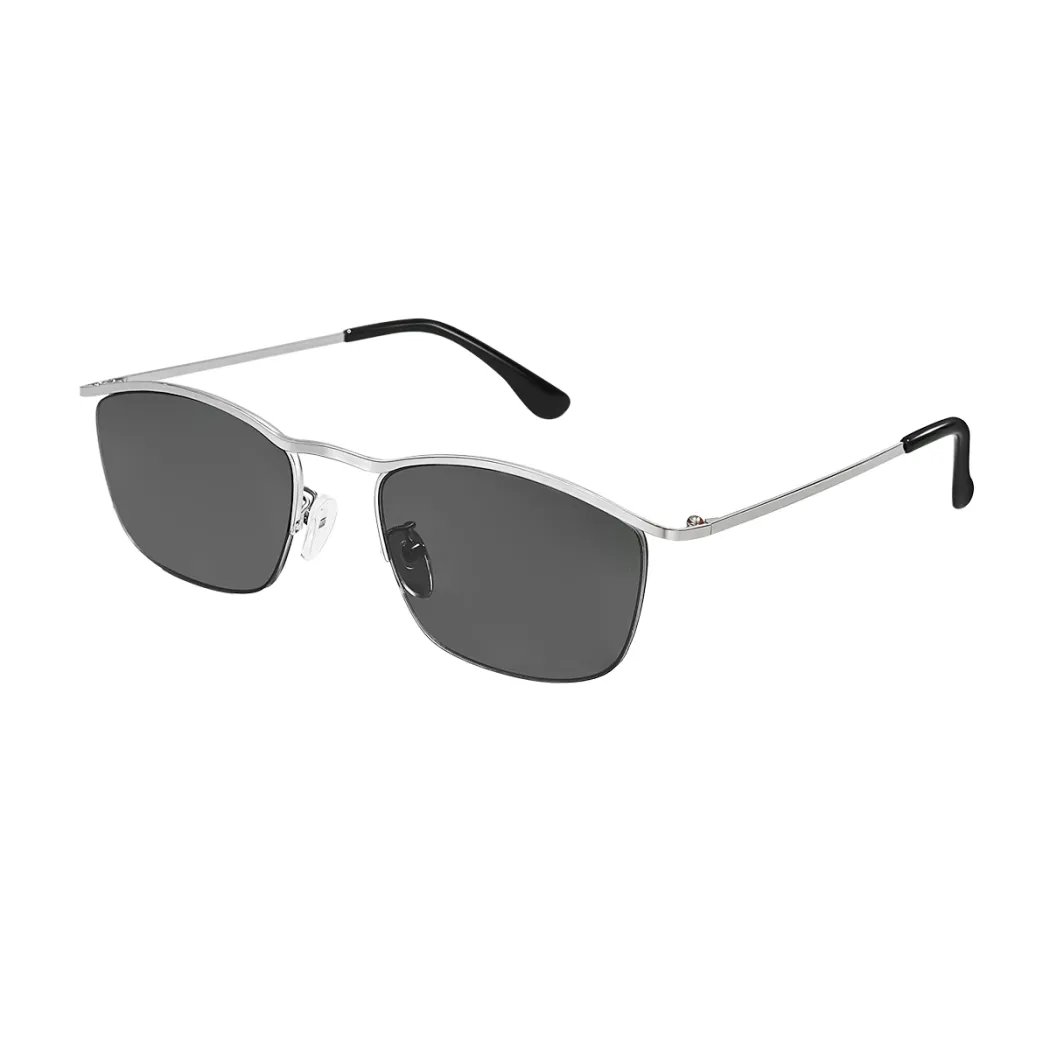 Browline Silver Sunglasses
