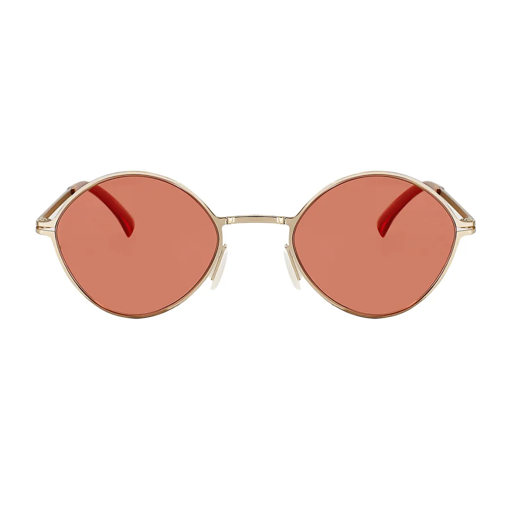 Round Gold Sunglasses