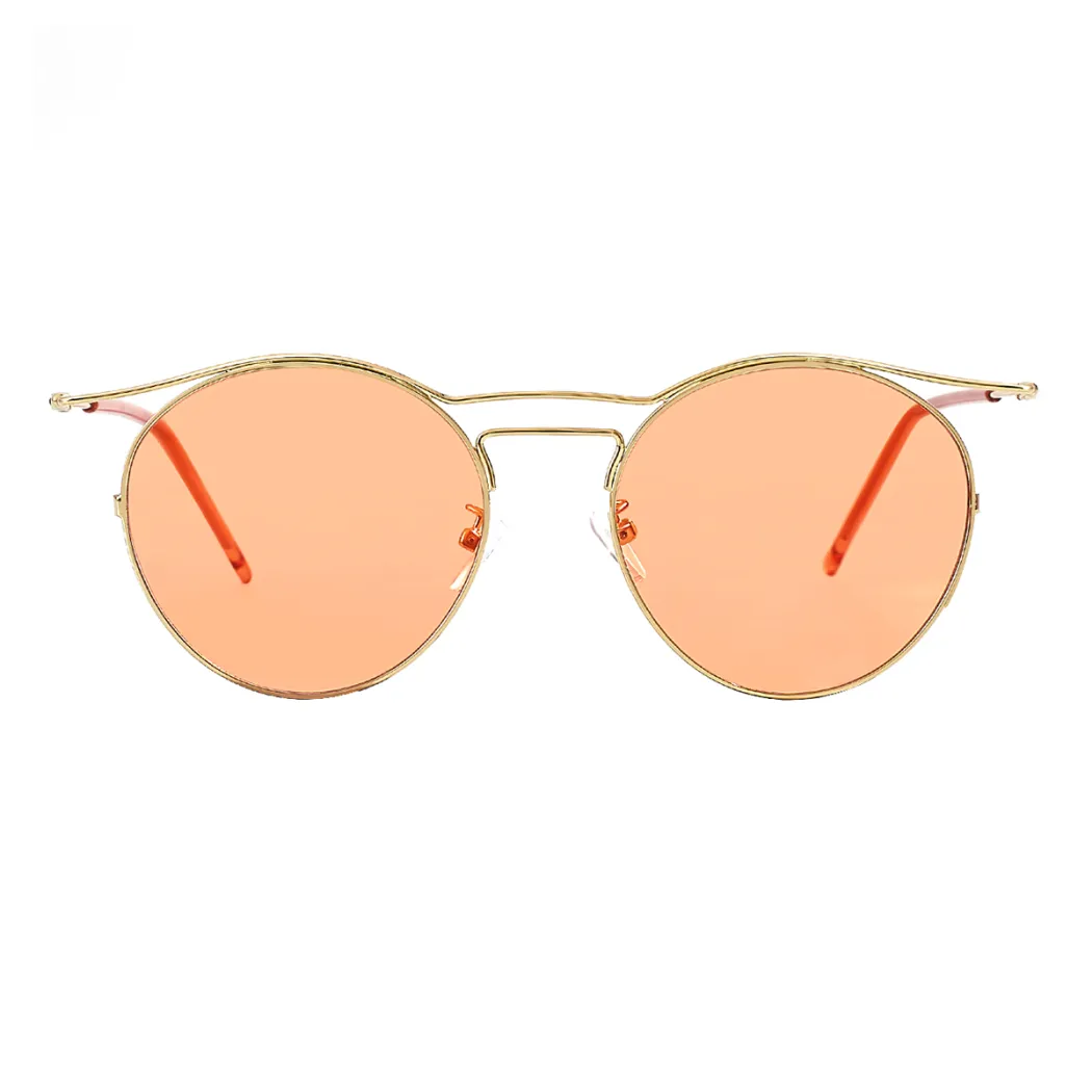 Aviator Yellow Sunglasses