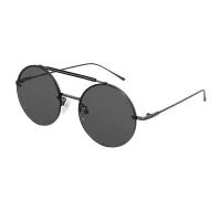 Round Grey Sunglasses