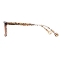 Rectangle Brown Eyeglasses