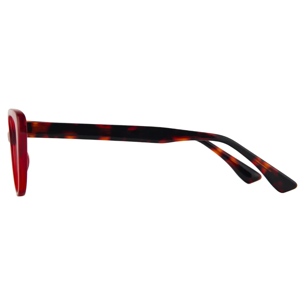 Cat-eye Red Eyeglasses