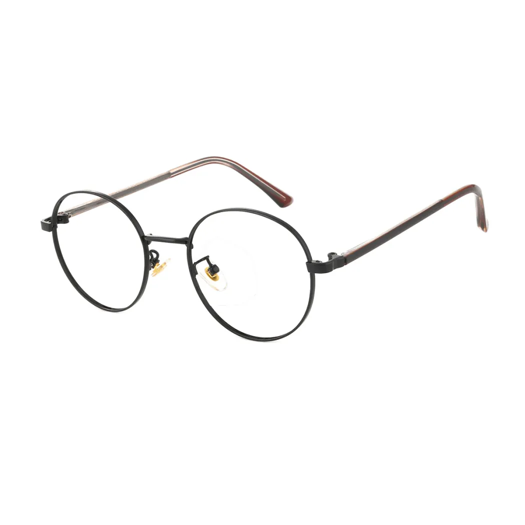 Round Brown Eyeglasses