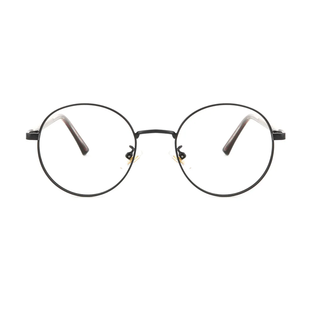 Round Brown Eyeglasses