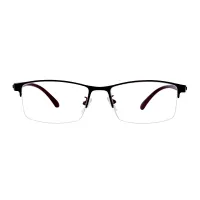 Rectangle Brown Eyeglasses