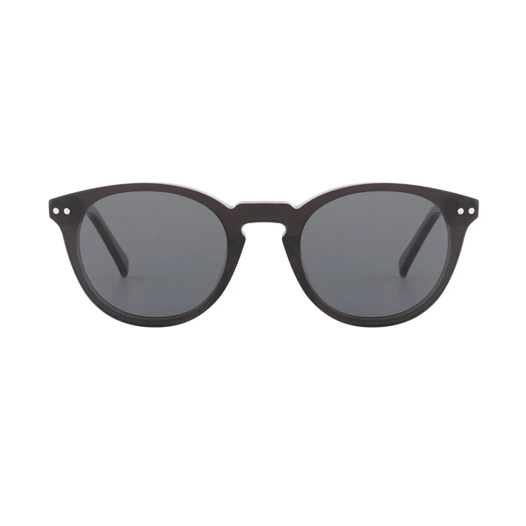 Round Brown Eyeglasses