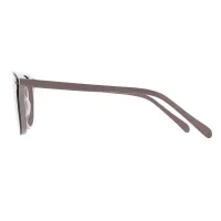 Round Brown Eyeglasses