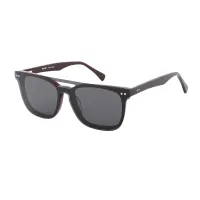 Square Brown Eyeglasses