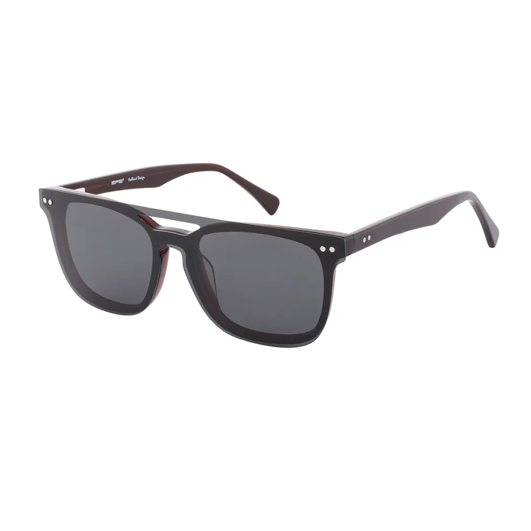Square Brown Eyeglasses