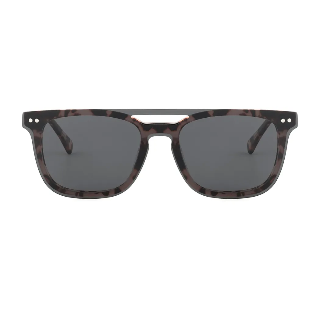 Square Pink Tortoiseshell Eyeglasses