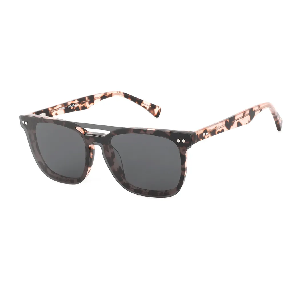 Square Pink Tortoiseshell Eyeglasses