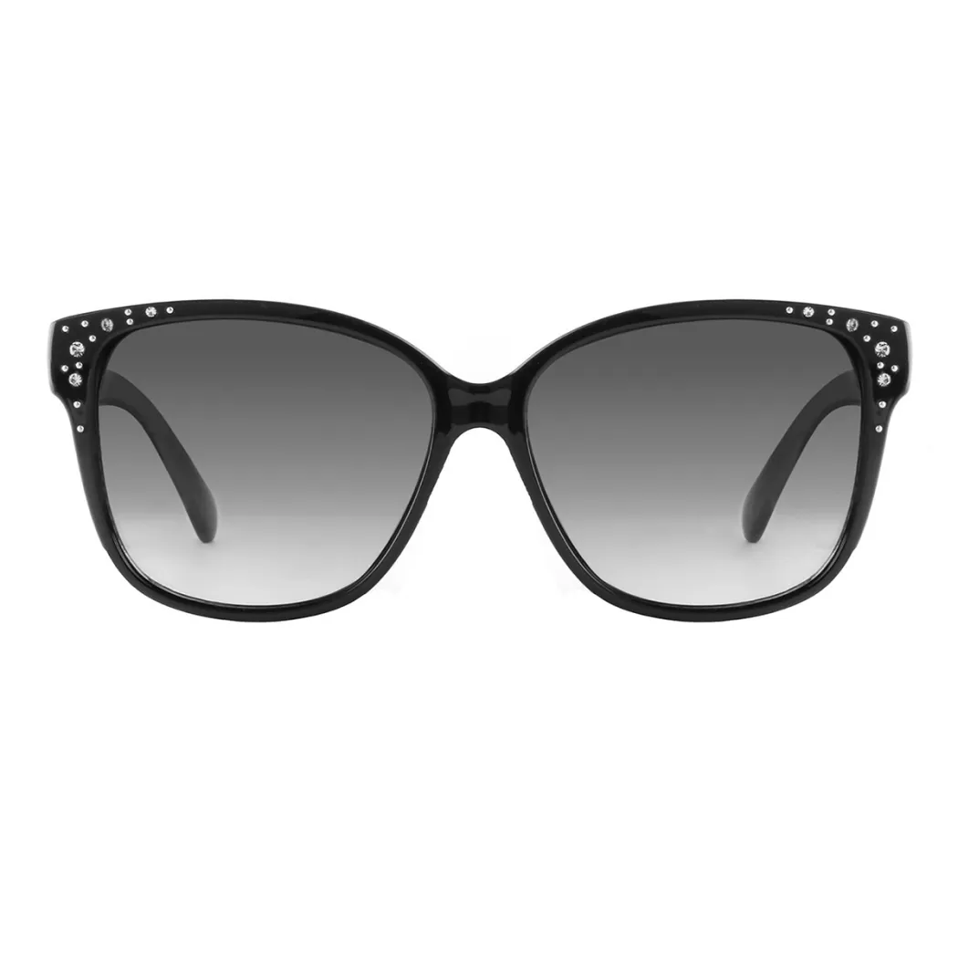 Square Black Sunglasses
