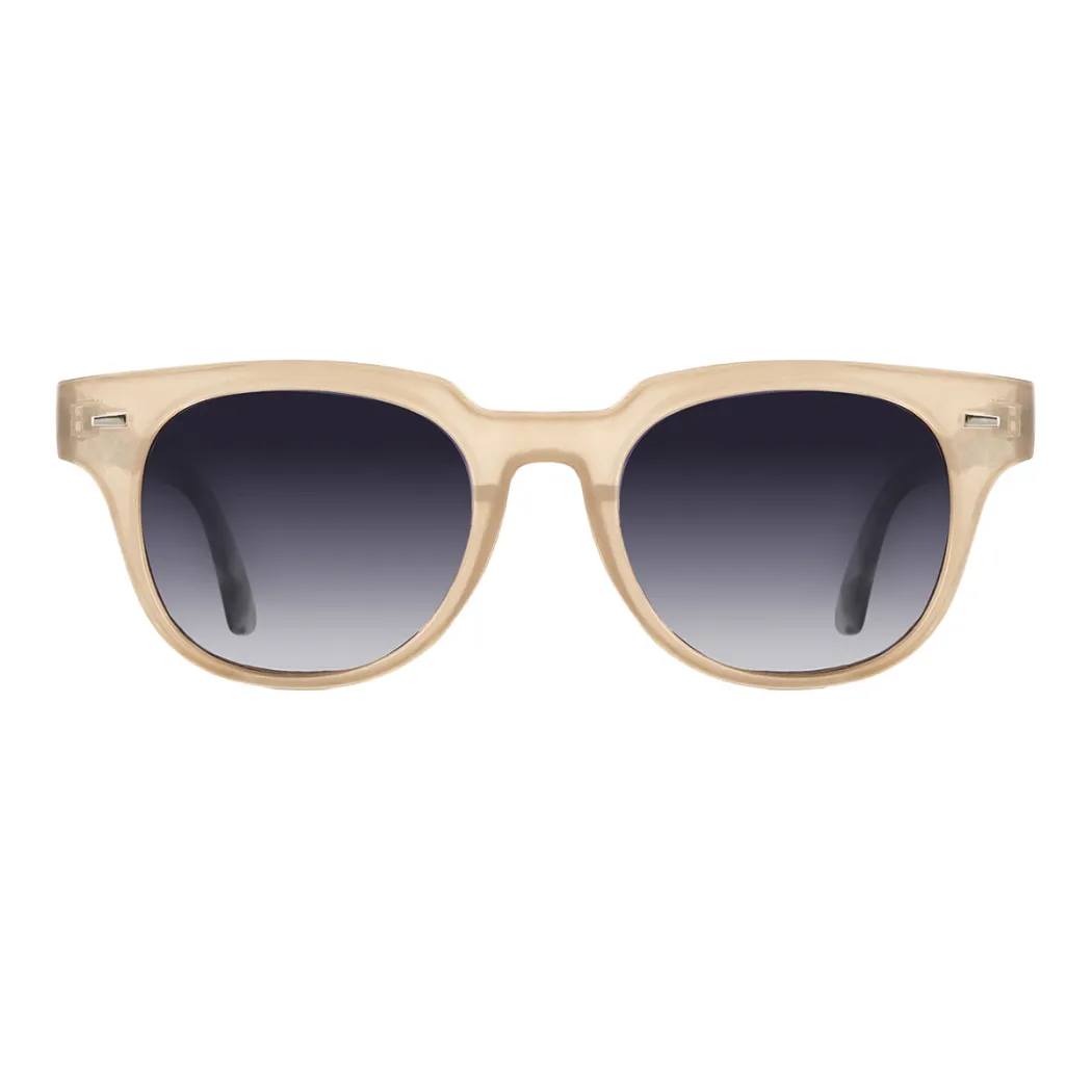 Browline Light Brown Sunglasses