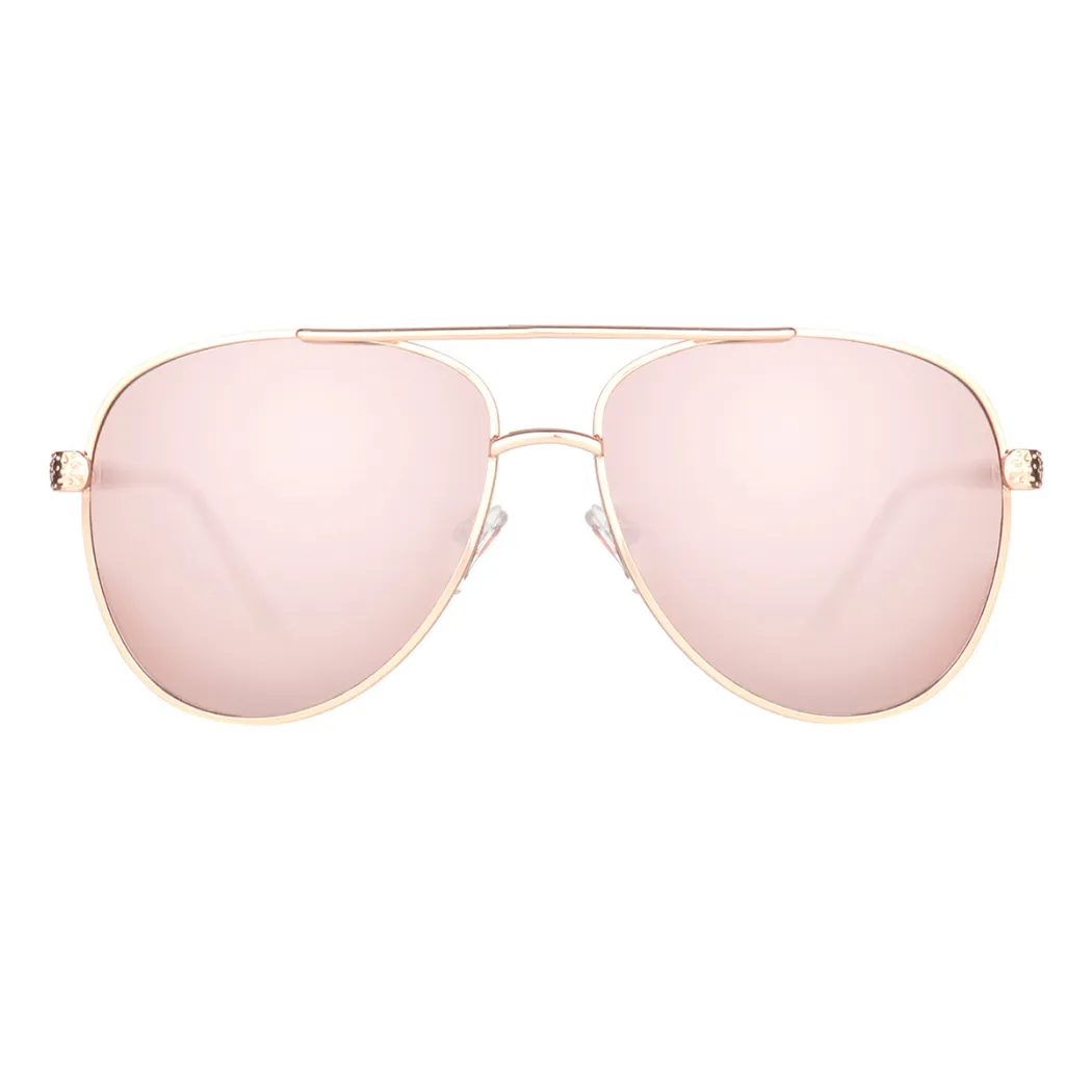 Aviator Rose Gold Sunglasses