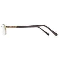 Rectangle Gold Eyeglasses
