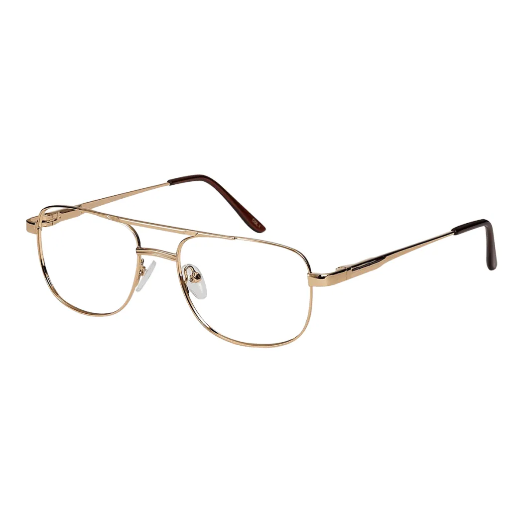 Aviator Gold Eyeglasses