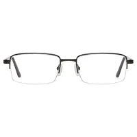 Rectangle Brown Eyeglasses