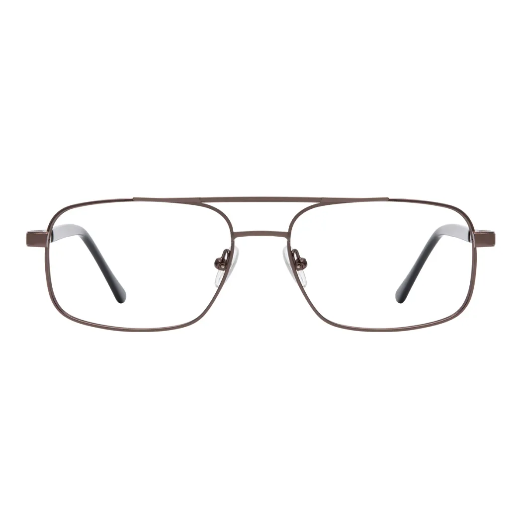 Aviator Brown Eyeglasses