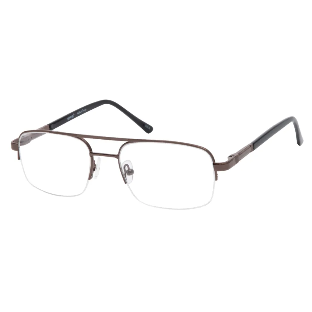Aviator Brown Eyeglasses