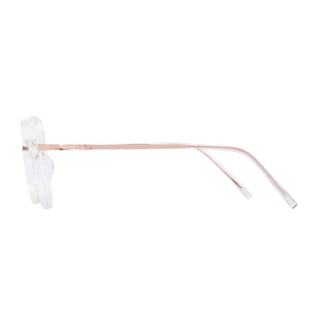 Square Clear Eyeglasses