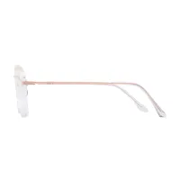 Aviator Clear Eyeglasses