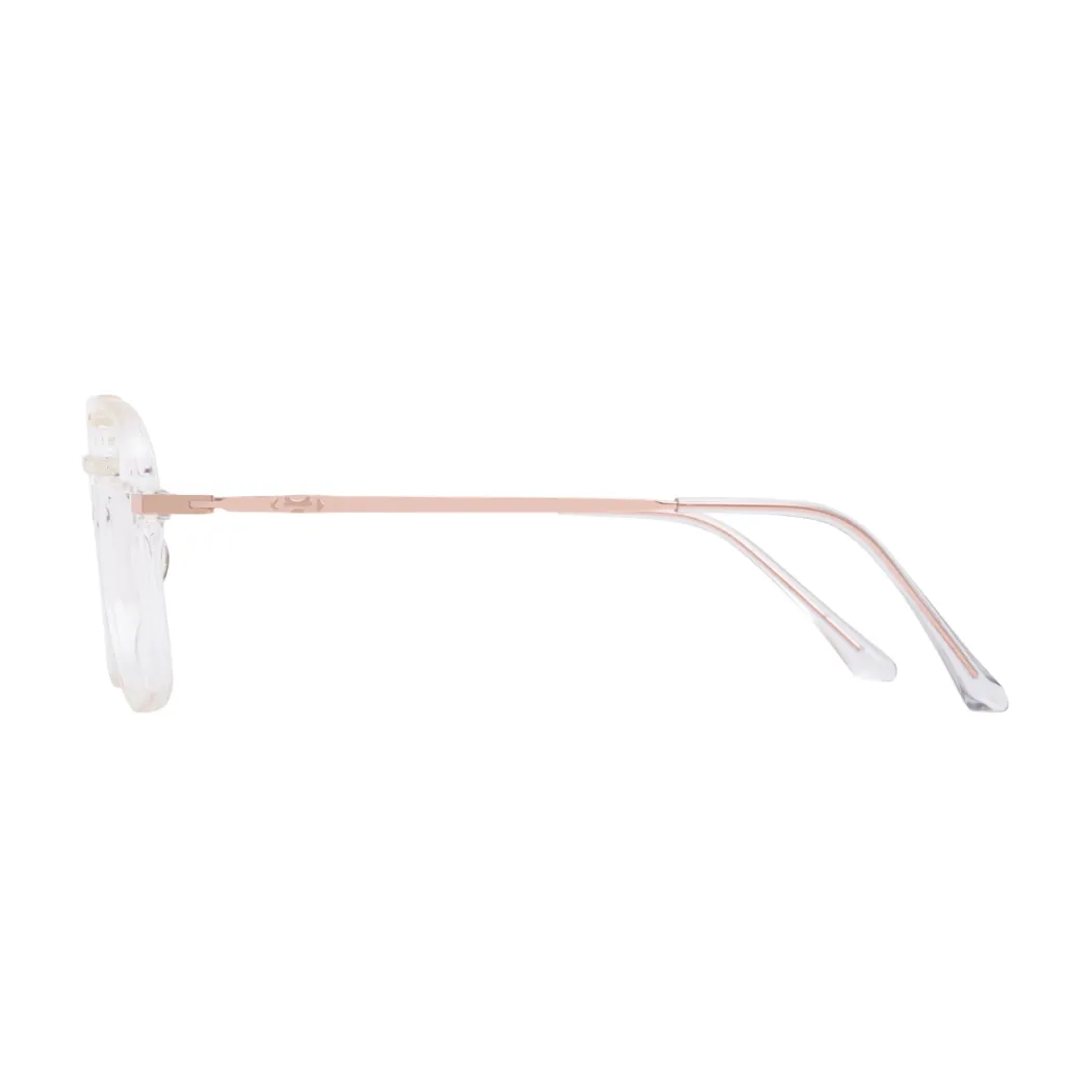 Aviator Clear Eyeglasses