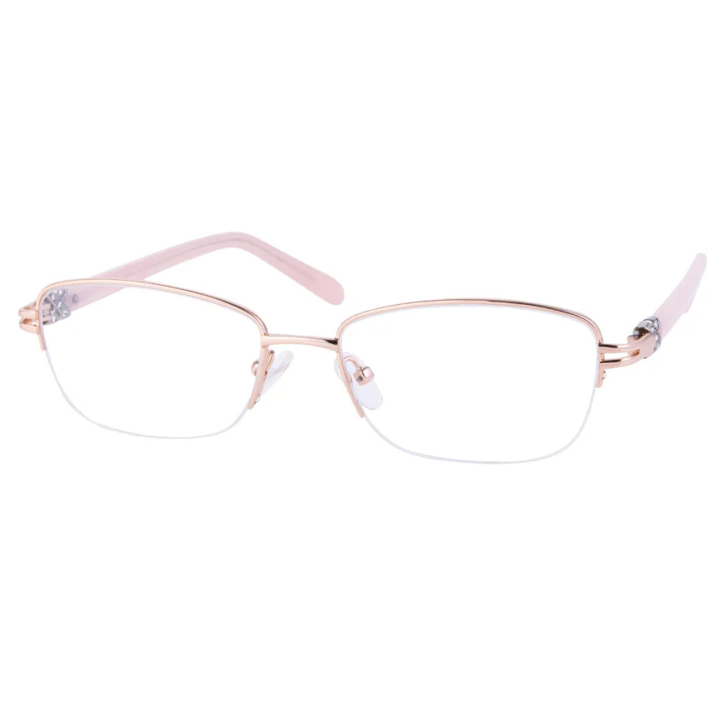 Oval Rose Gold Eyeglasses