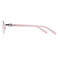 Oval Rose Gold Eyeglasses