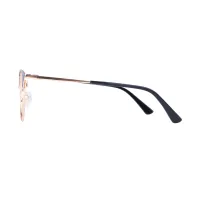 Browline Black Eyeglasses