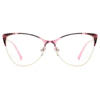 Cat-eye Ruby Tortoiseshell Eyeglasses