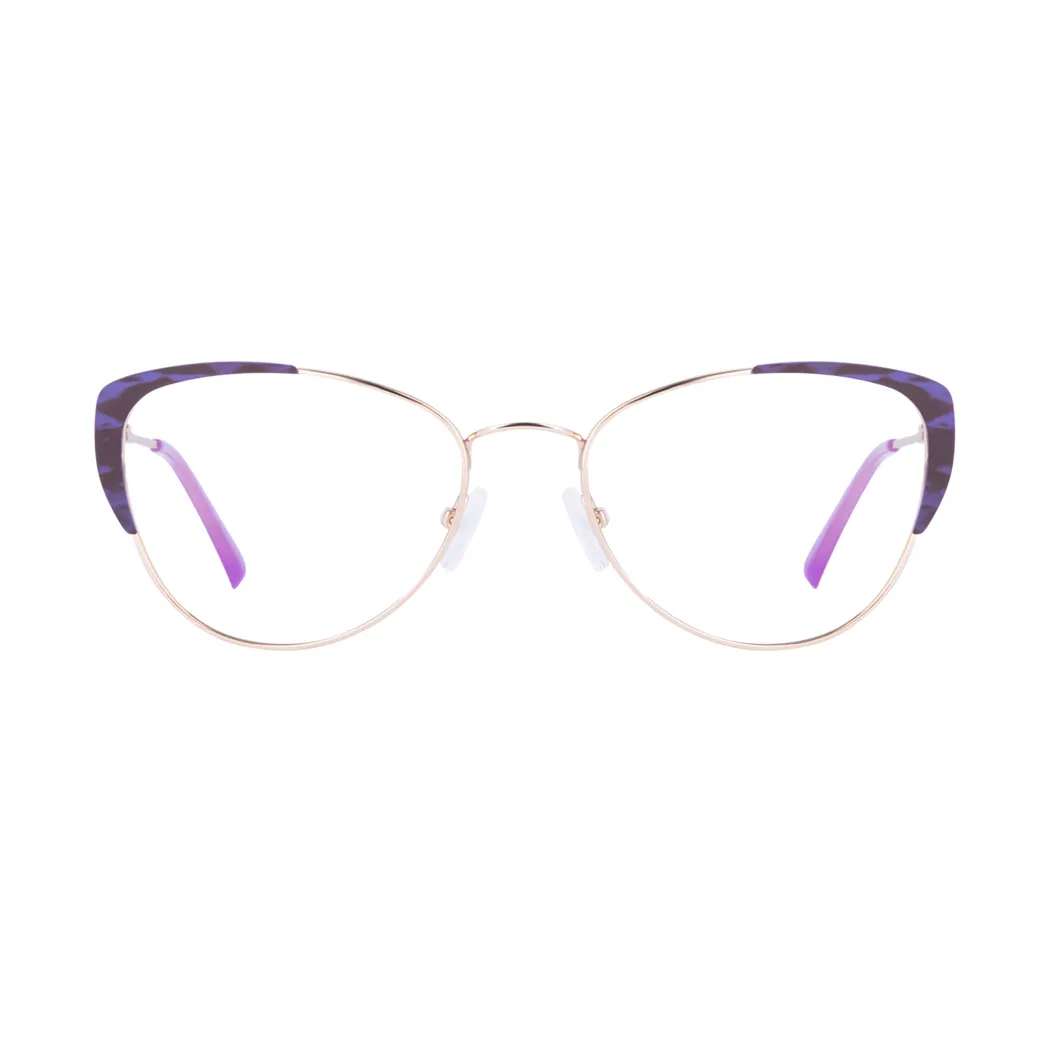 Browline Brown Eyeglasses