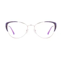 Browline Brown Eyeglasses