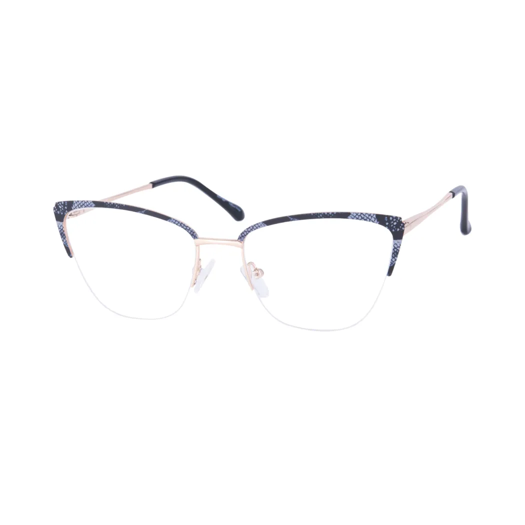Browline Grey Eyeglasses