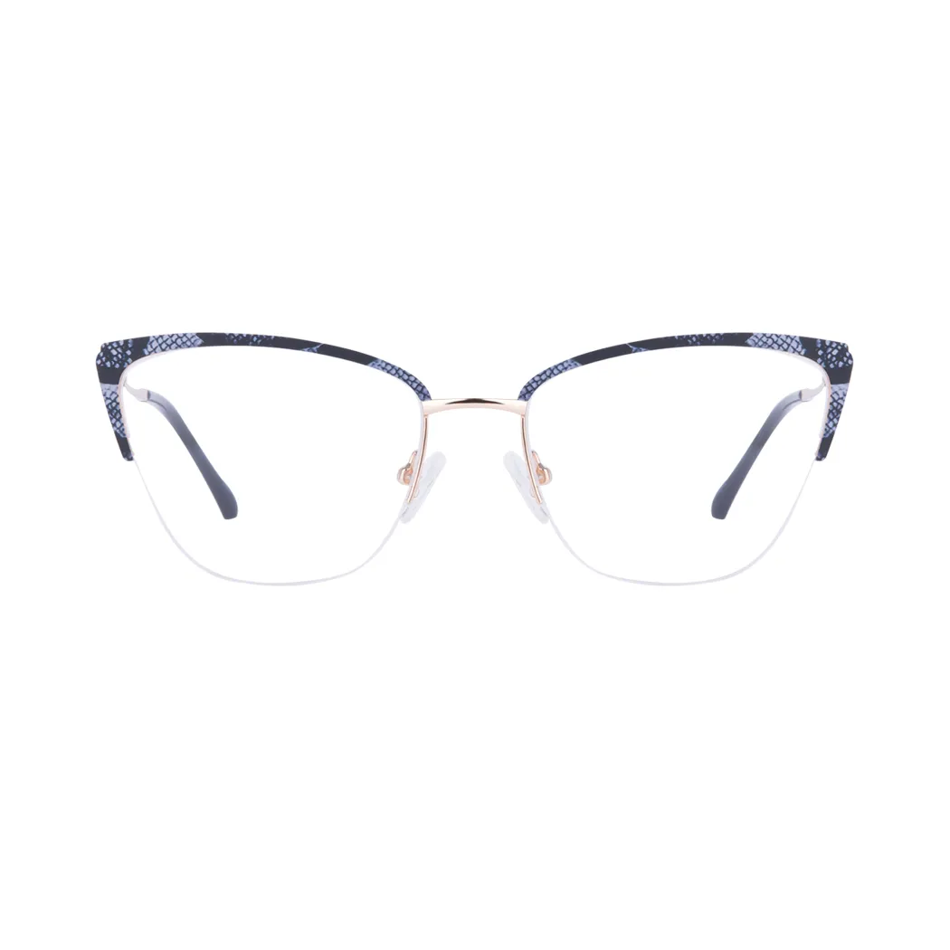 Browline Grey Eyeglasses