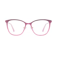 Cat-eye Gradient Pink Eyeglasses