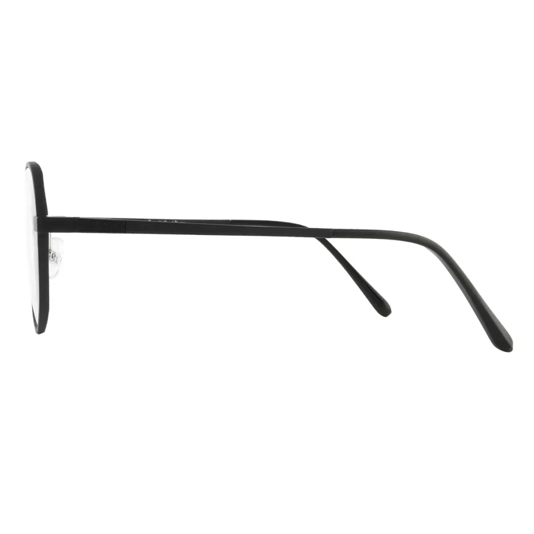 Geometric Black Eyeglasses