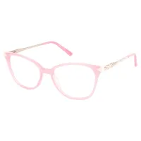 Square Pink Eyeglasses