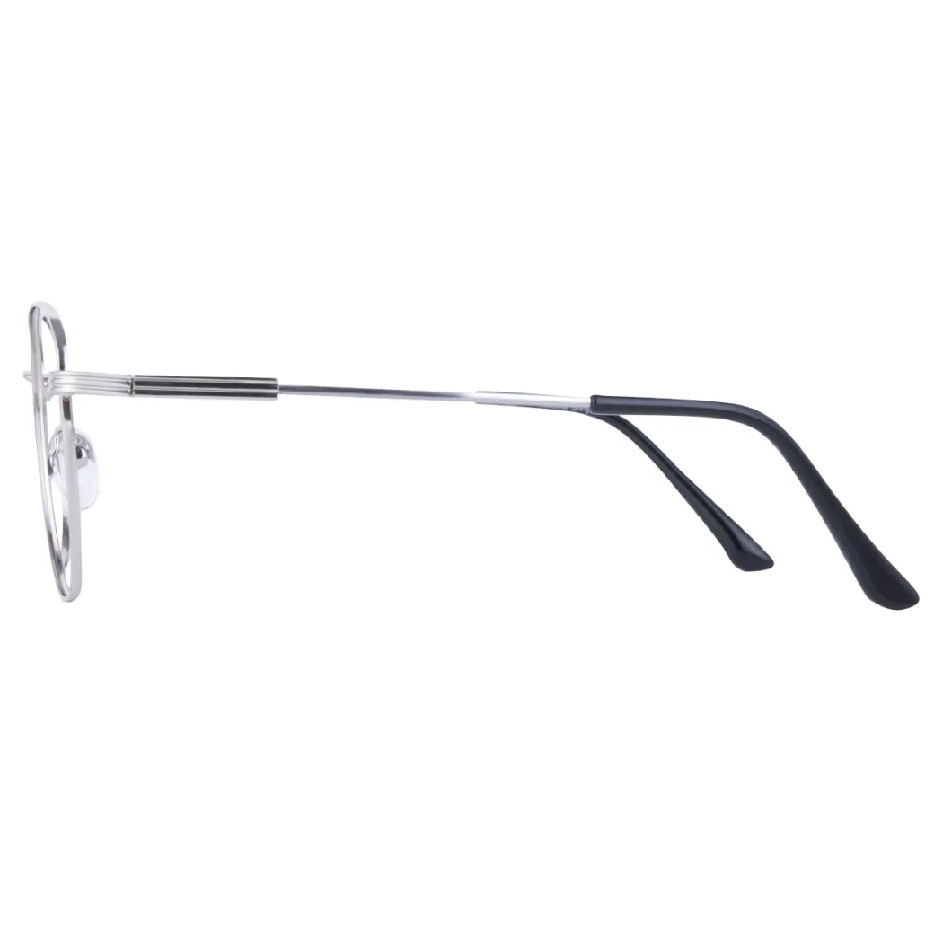 Round Silver Eyeglasses