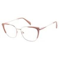 Square Pink Eyeglasses