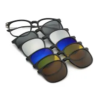 Square Black Eyeglasses