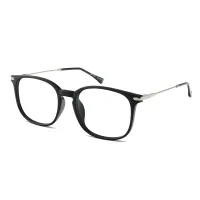 Square Black Eyeglasses