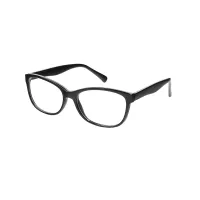 Oval Black Eyeglasses
