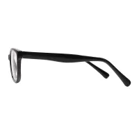Oval Black Eyeglasses