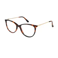 Oval Tortoiseshell Eyeglasses