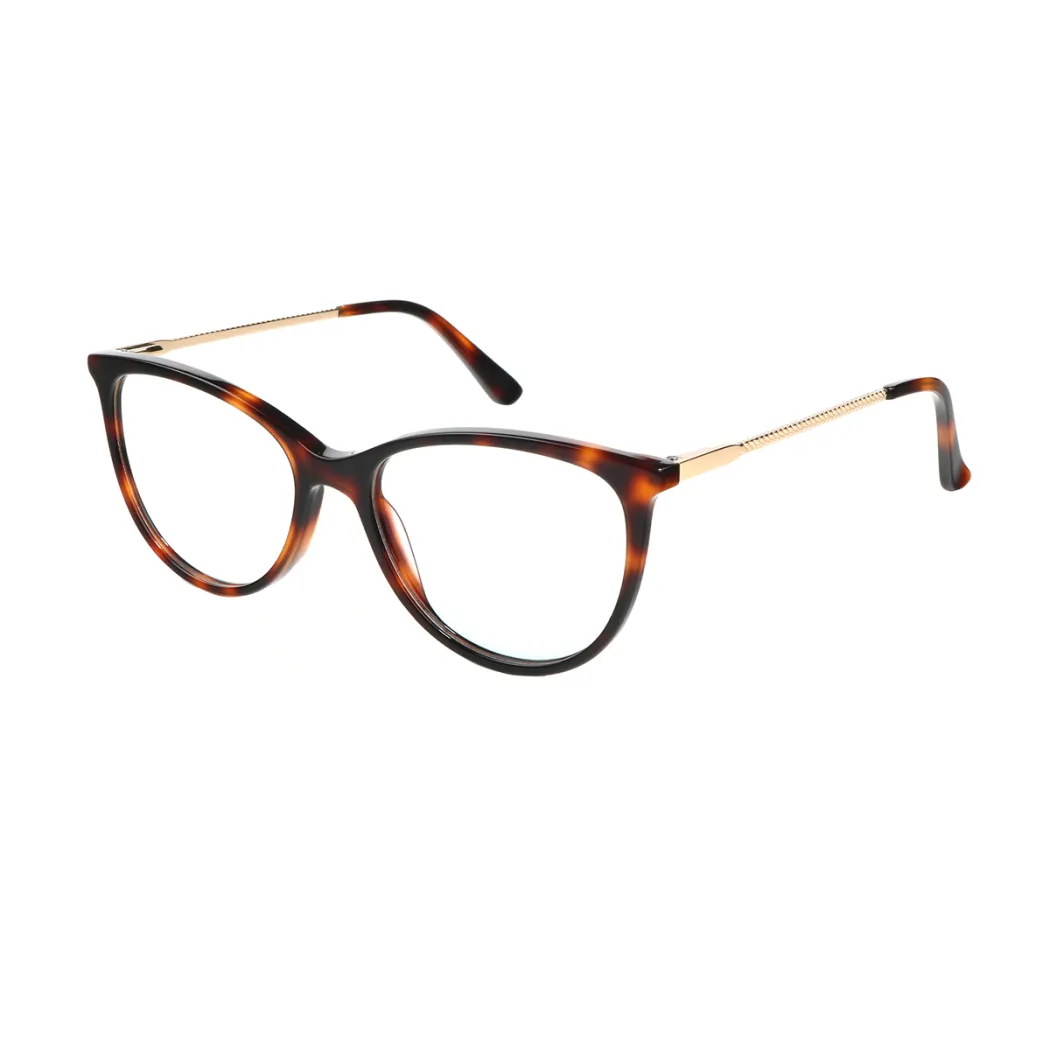 Oval Tortoiseshell Eyeglasses