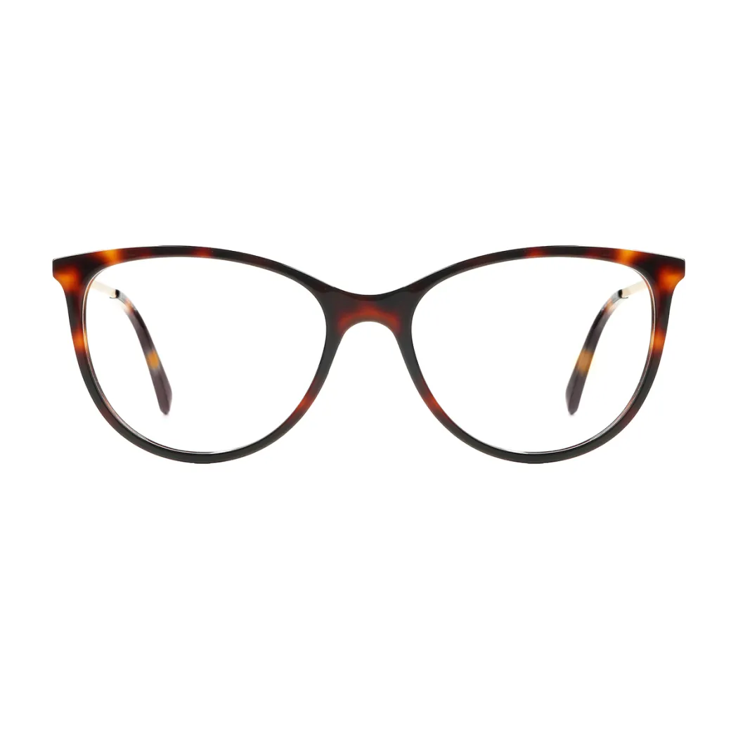 Oval Tortoiseshell Eyeglasses